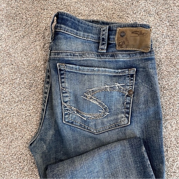 Silver Jeans Pants - Silver Jeans Co Aiko Boot Cut Jean Pants Denim Blue Women’s Size W30 / L33